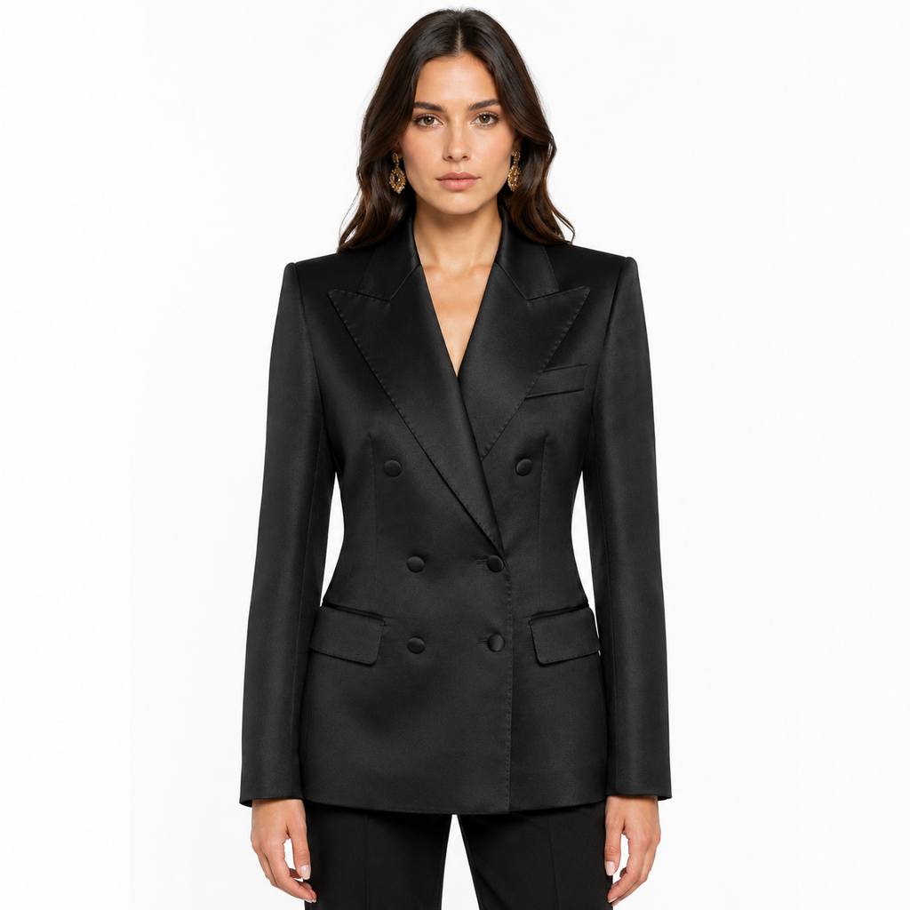 Dolce & Gabbana Woman Jacket Double-Breasted Black