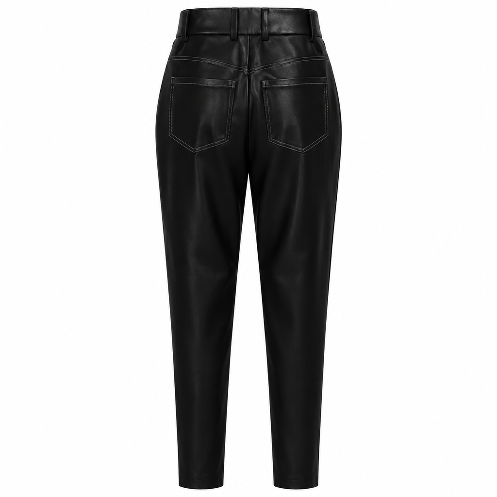 Dolce & Gabbana Woman Trousers Glossy Black