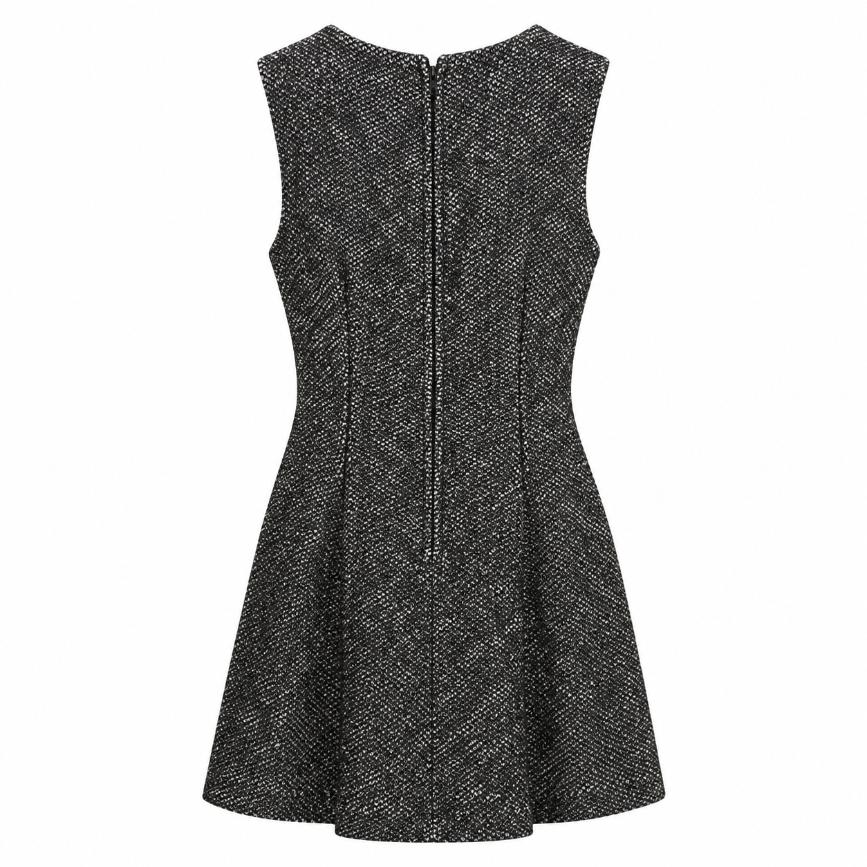 Dolce & Gabbana Dona Dress Tweed Grey