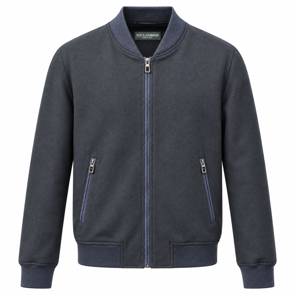 Dolce & Gabbana Man Jacket Dark Blue