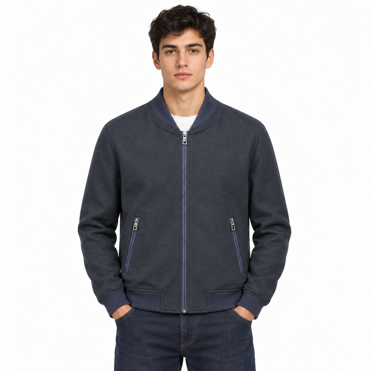 Dolce & Gabbana Man Jacket Dark Blue