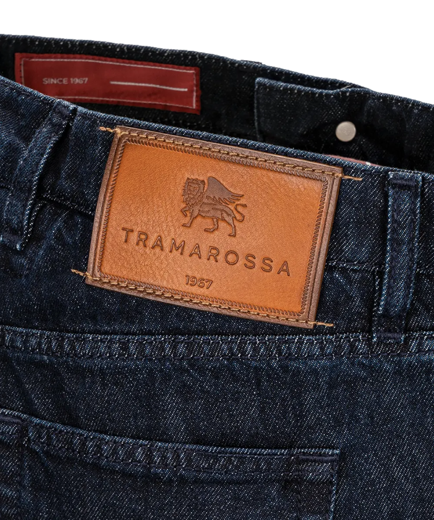 Tramarossa Man DANTE STRAIGHT Denim SCURO Jeans Blue