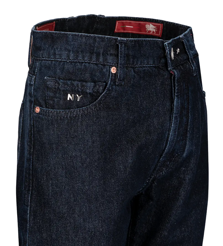 Tramarossa Man DANTE STRAIGHT Denim SCURO Jeans Blue