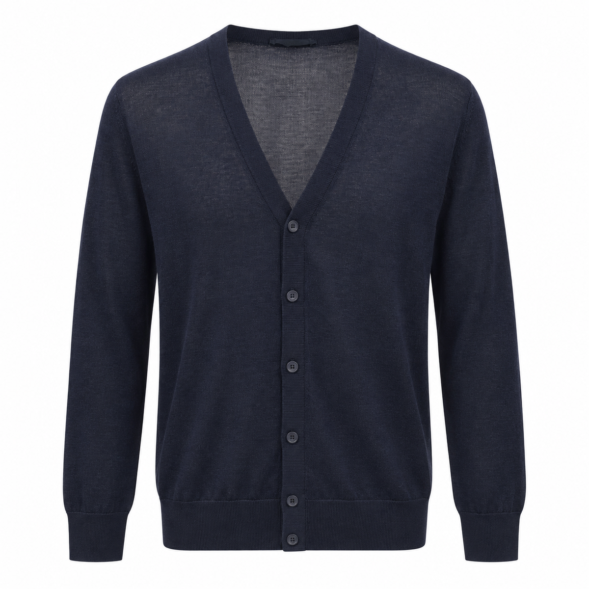 Dolce & Gabbana Man Cardigan Bottoni Blue