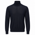 Dolce & Gabbana Man Turtleneck Wool Blue