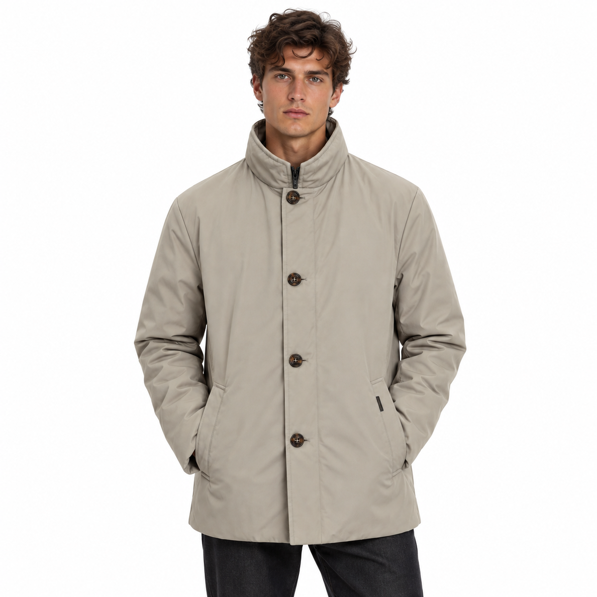 moorer Man Heavy Jacket Bernini Beige
