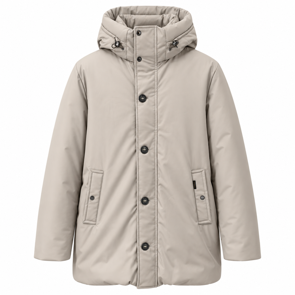 moorer Man Down Jacket Iury Grey