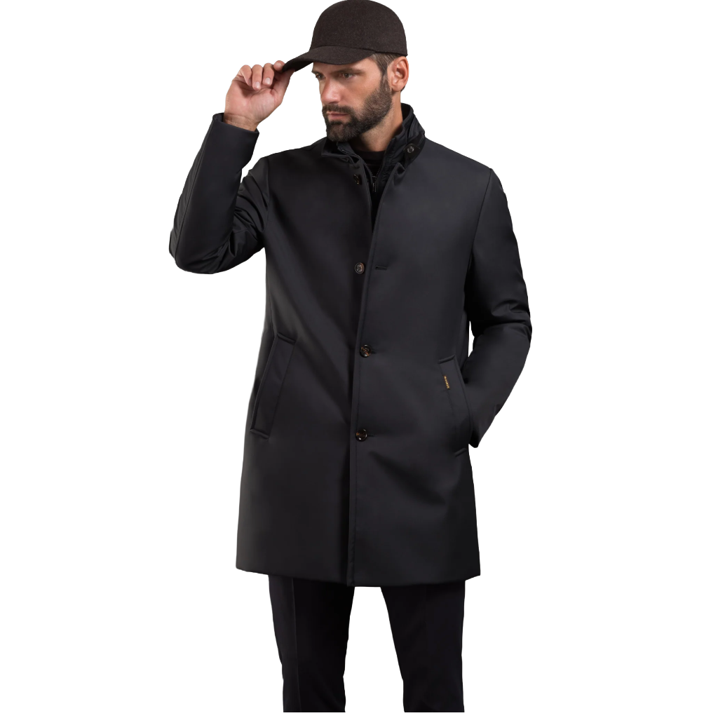 moorer Man Jacket Bond Black