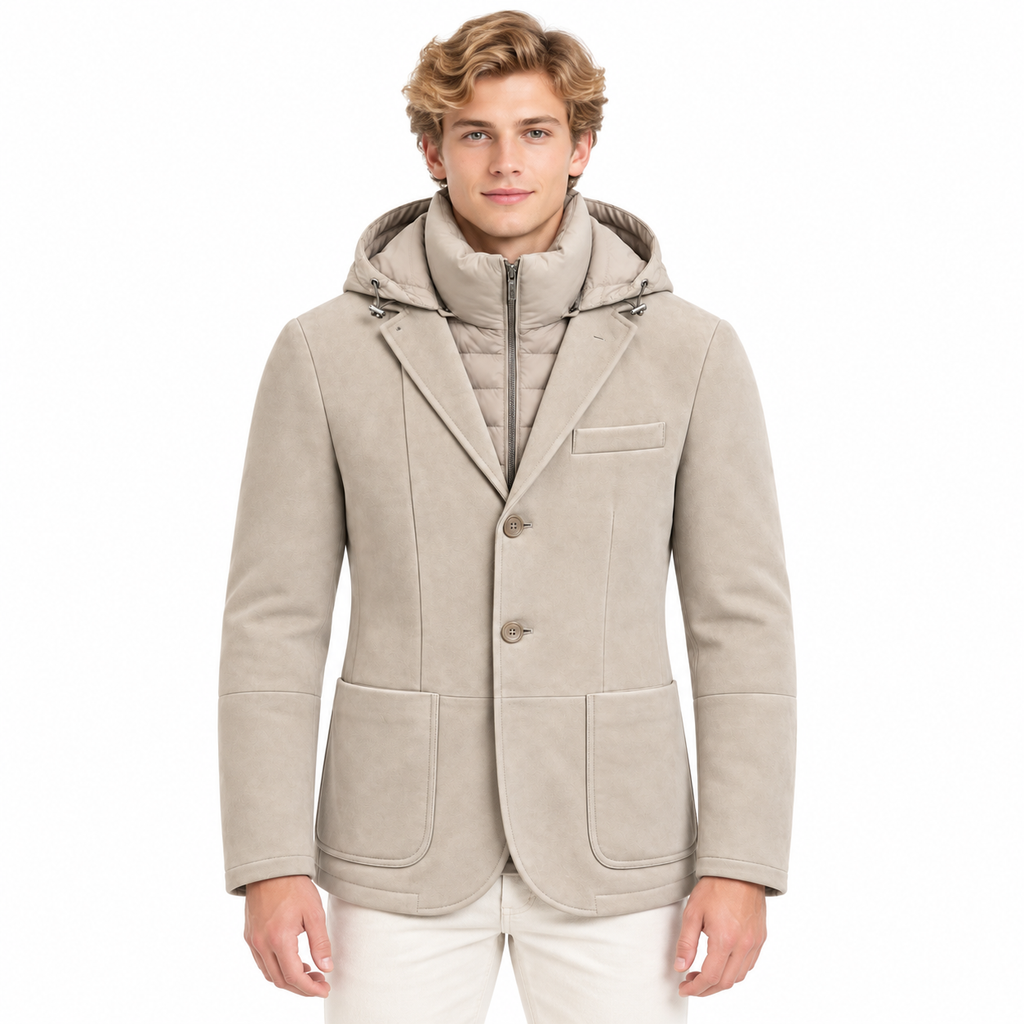 moorer Man Jacket Bellotto Beige