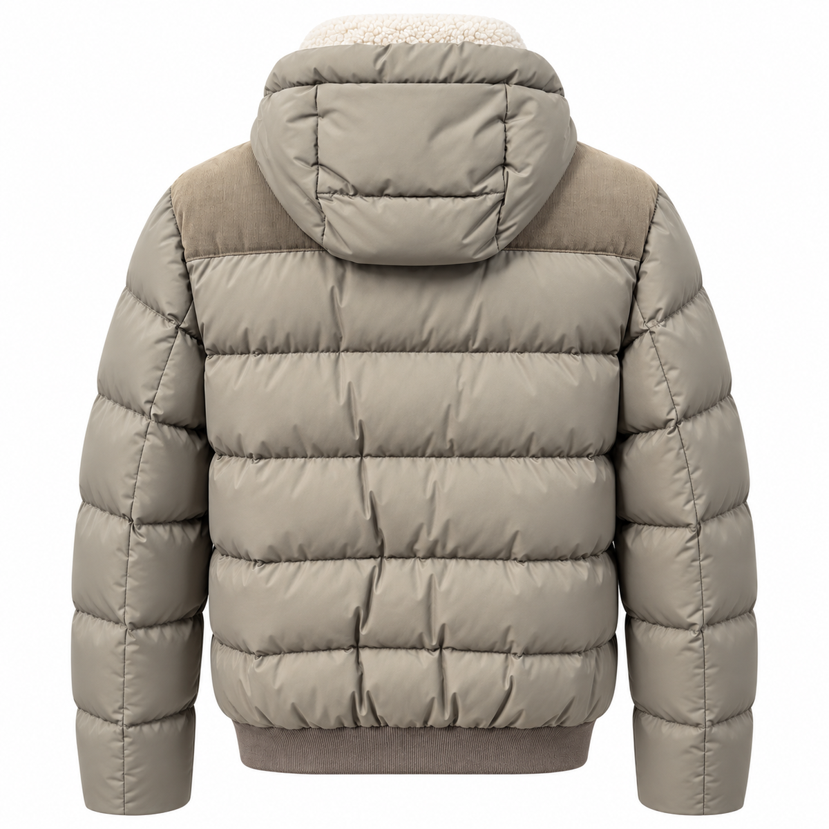 moorer Man Down Jacket Wright Grey