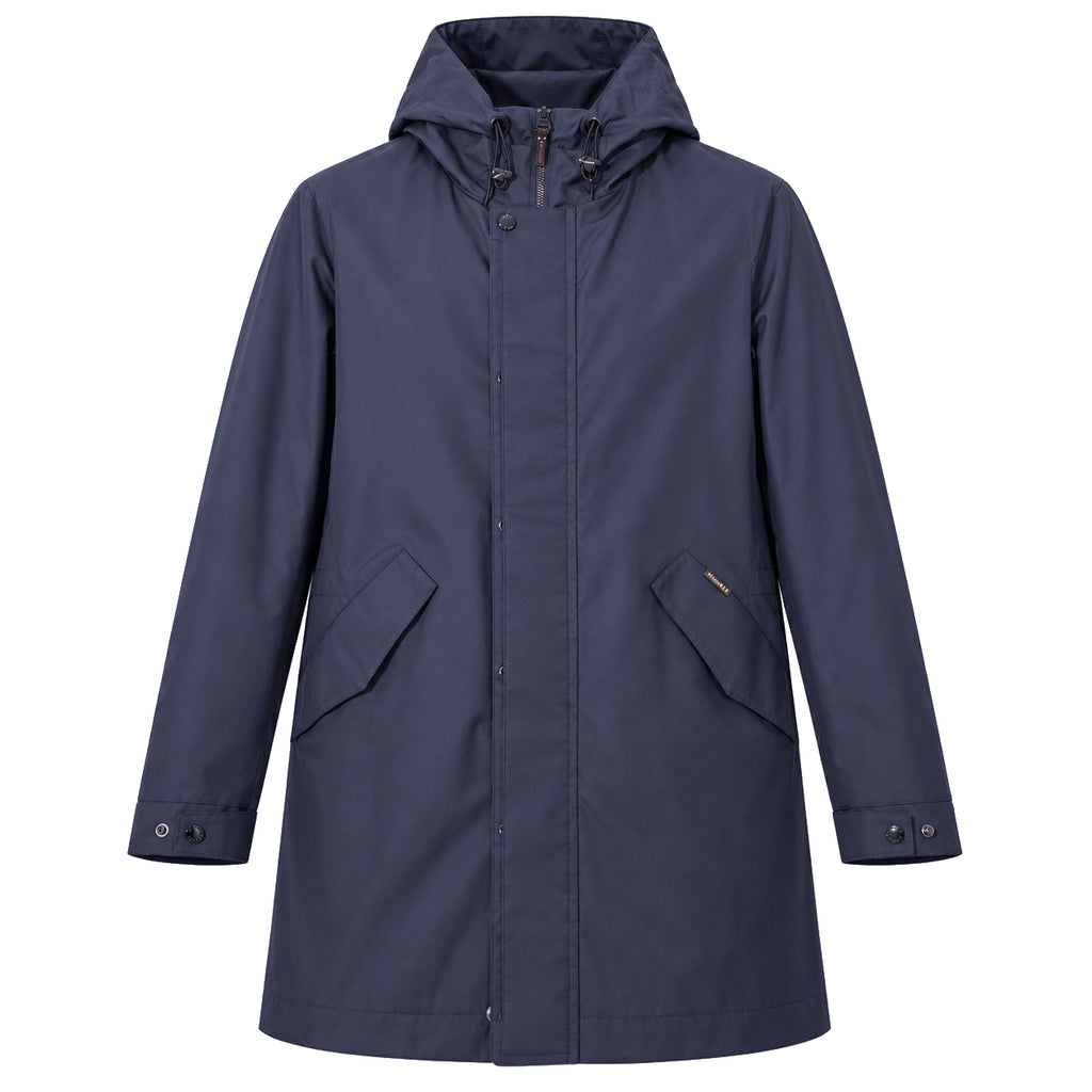 moorer Man Jacket Vento Millenio Blue