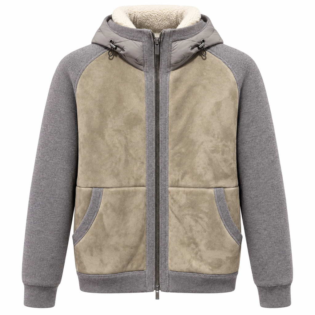 moorer Man Jacket Daran Grey