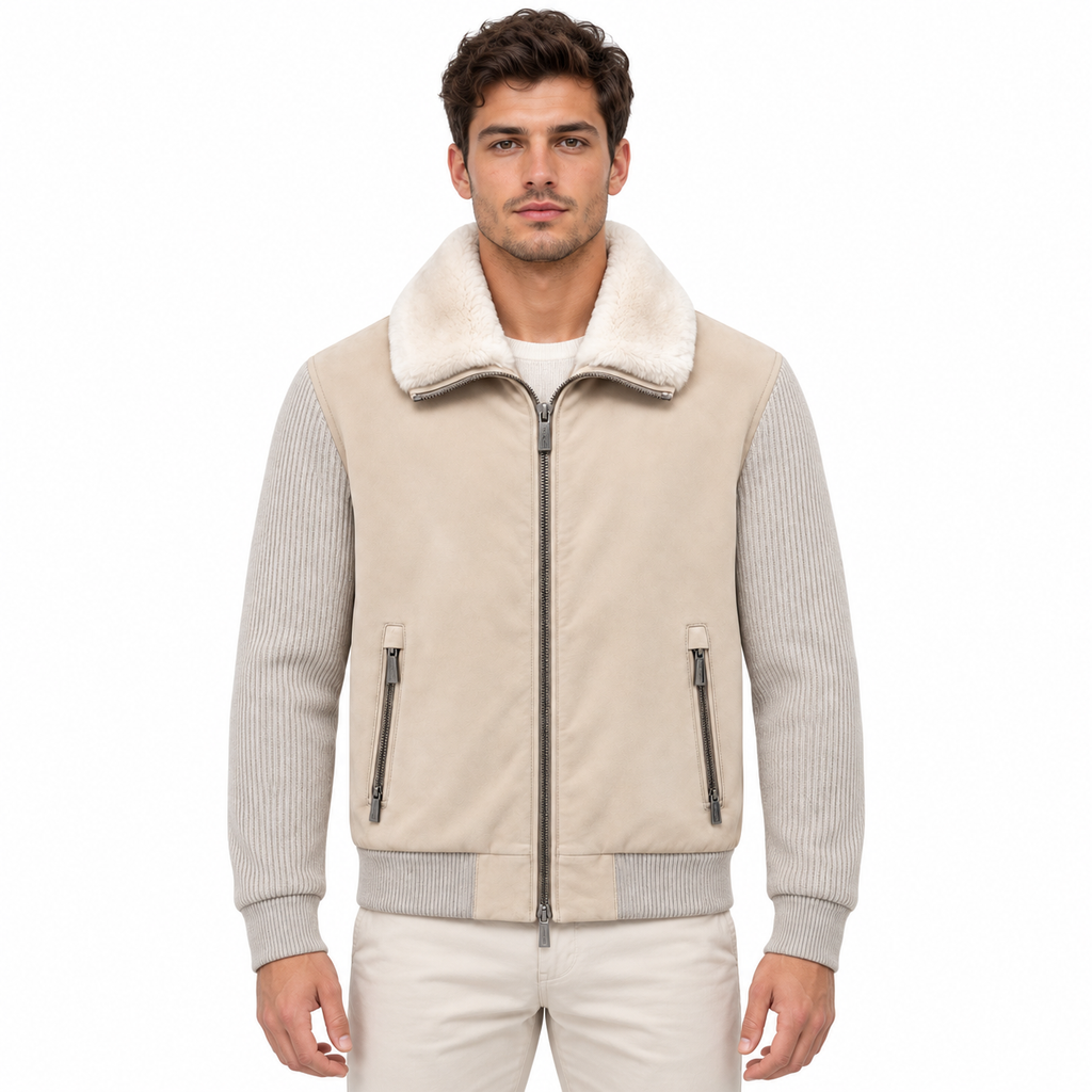moorer Man Jacket Campiglio Beige