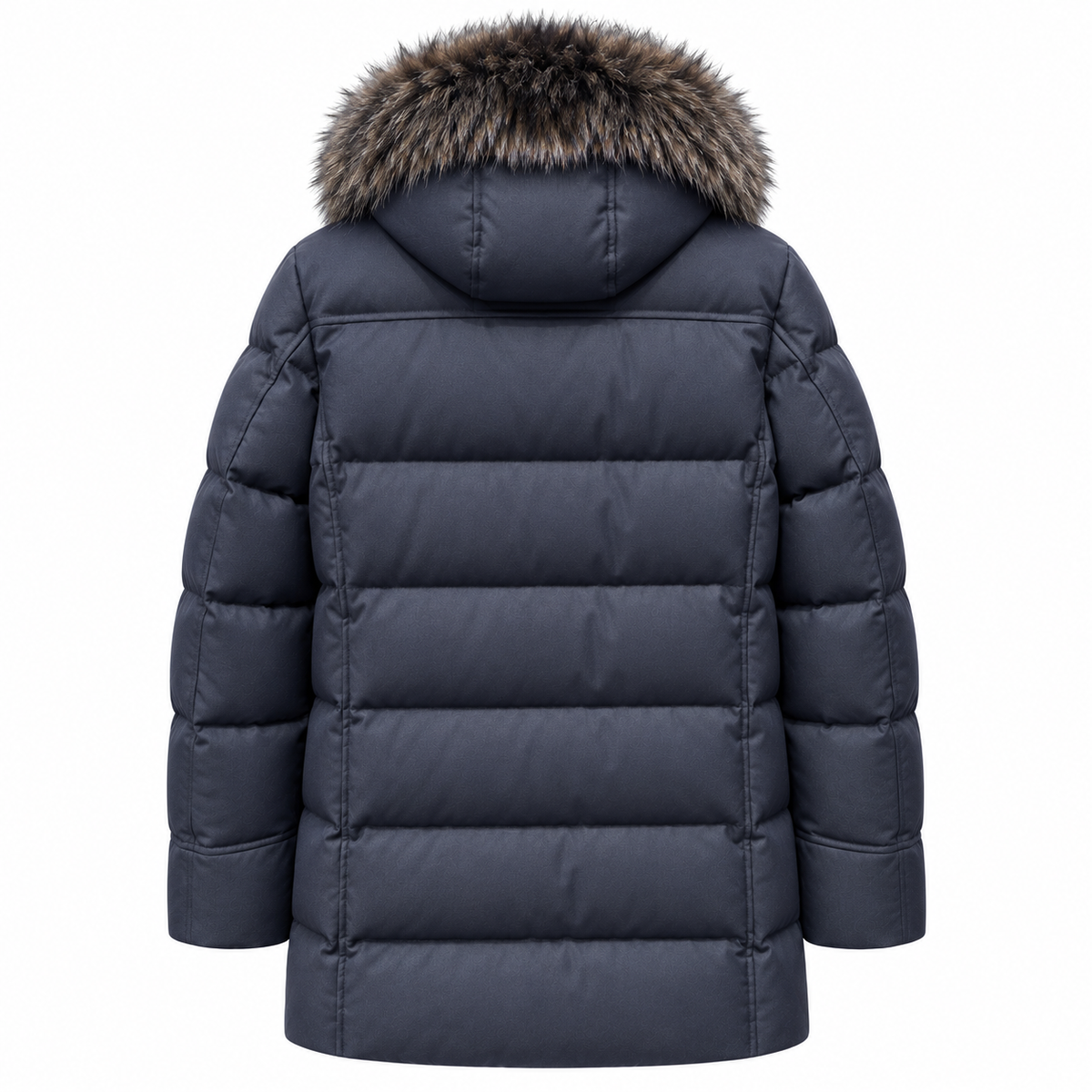 moorer Man Parka Barbieri Blue