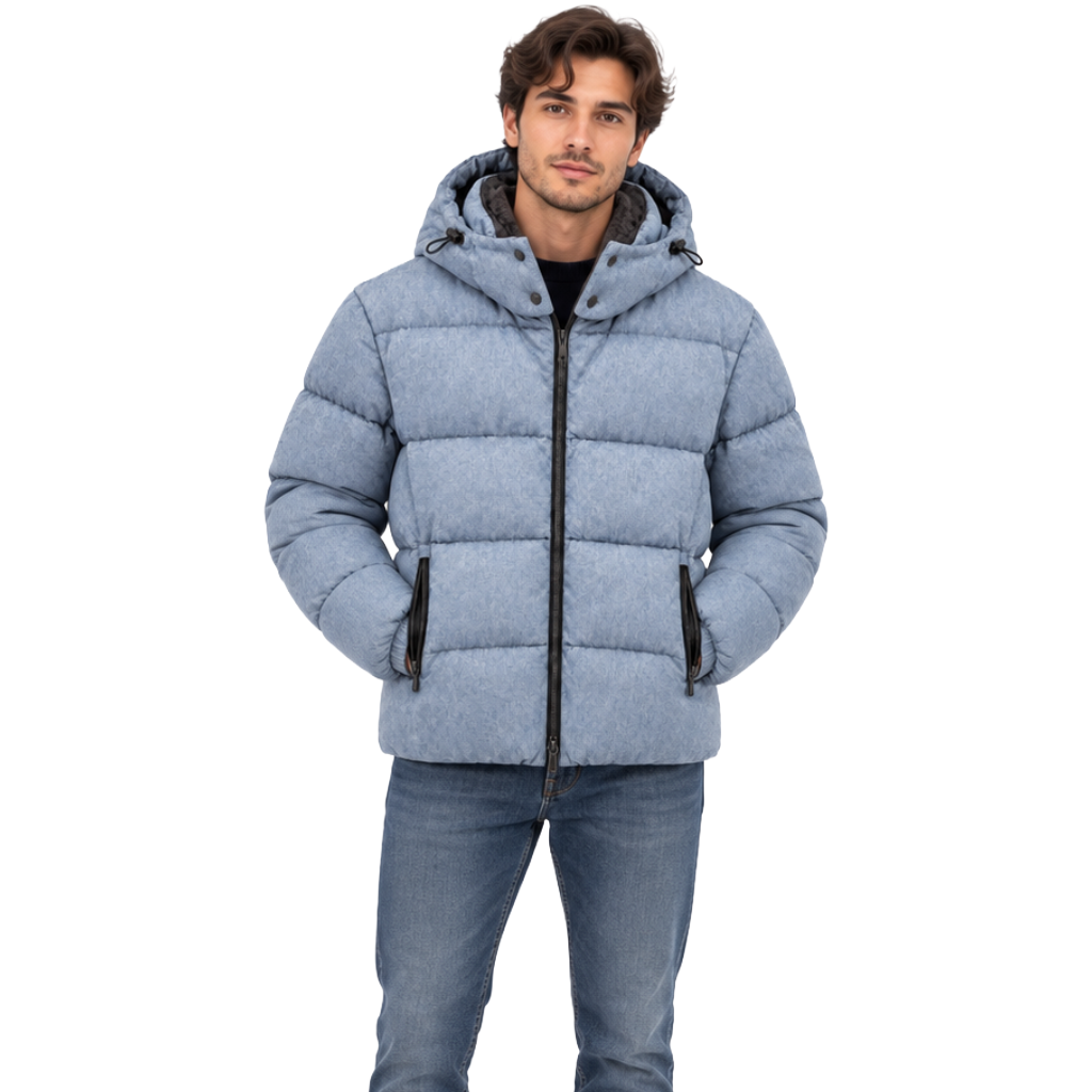 moorer Man Jacket Raul Blue