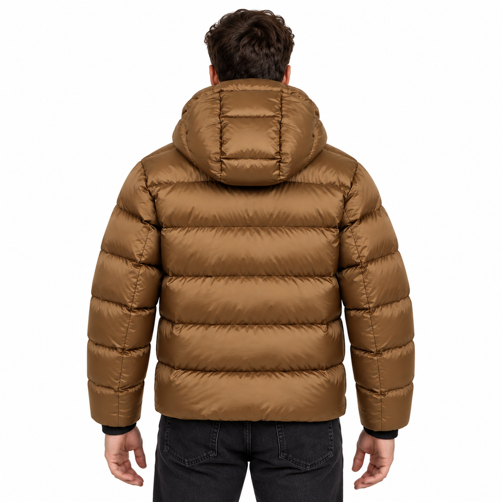 Moorer Man Jacket Brett-sh Brown