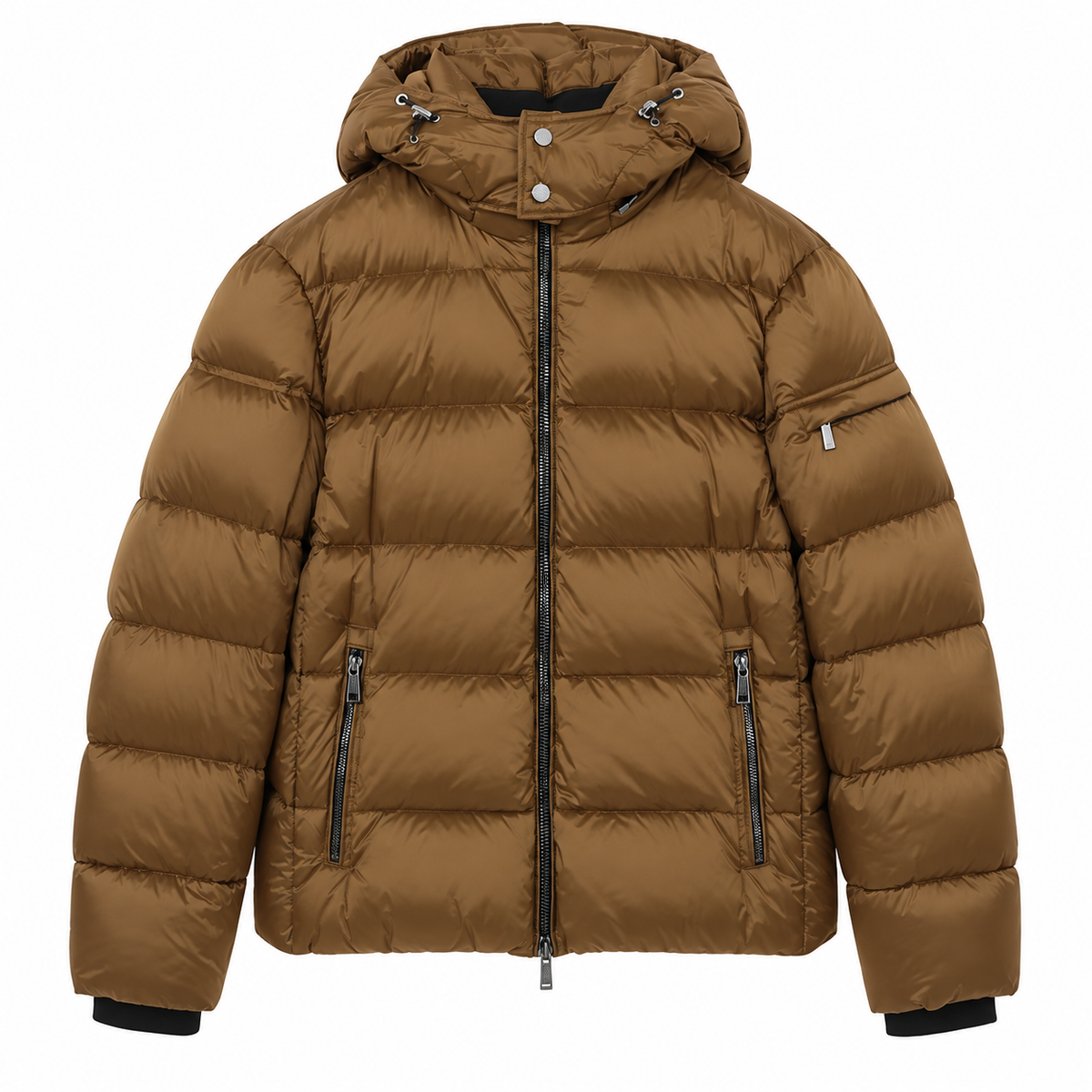 Moorer Man Jacket Brett-sh Brown