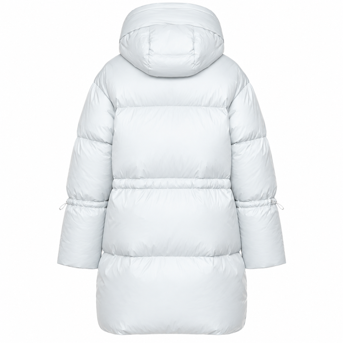 moorer Woman Jacket Long Justine White