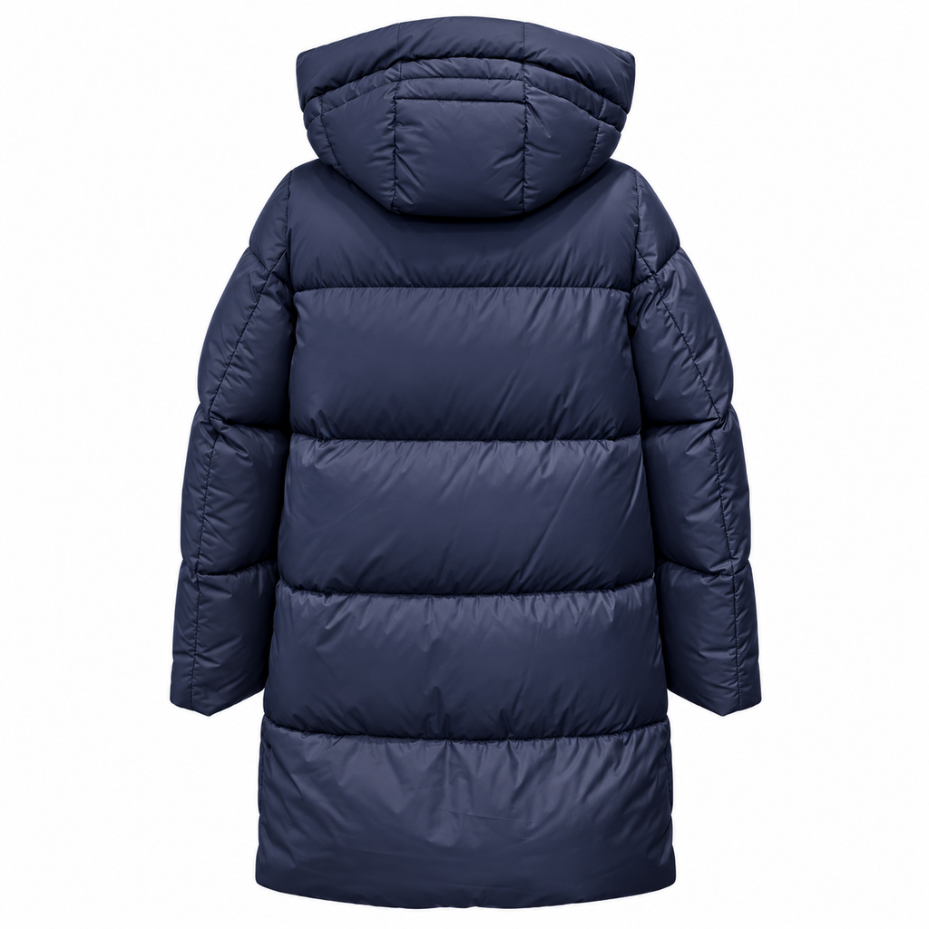 Moorer Woman Giubbbotto Long Nairobi Jackets Blue