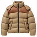 hogan Man Jacket Padded Hooded Green