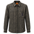 hogan Man Shirt Quadretti Logata Green