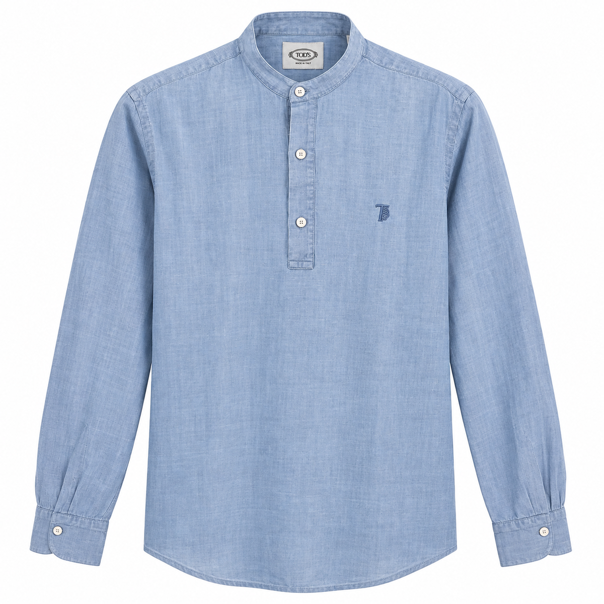 Tod's Man Polo Sleeve Lkunghe Coreana Light Blue