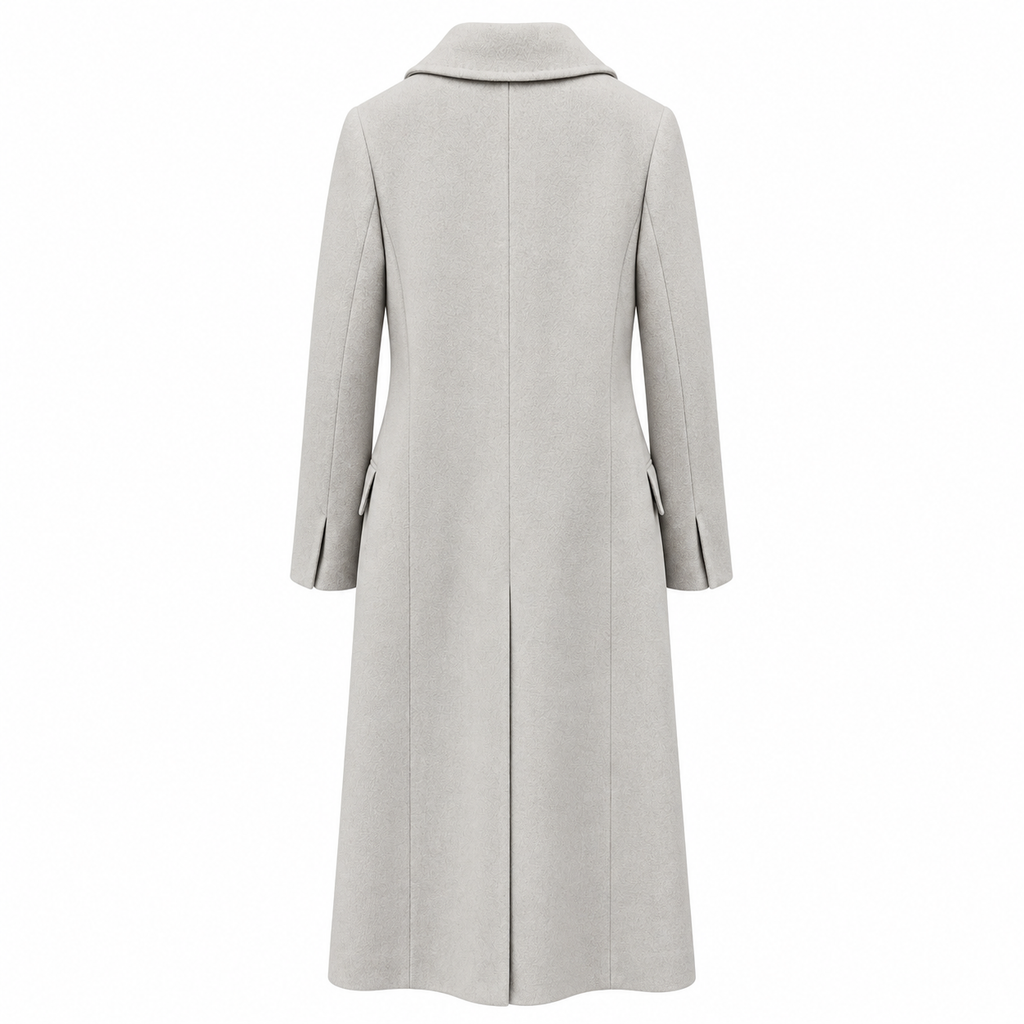 Loro Piana Fabric Woman Coat Grey