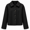 Loro Piana Fabric Woman Coat Short Black