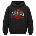 Amiri Man Sweatshirt Serpenti Black
