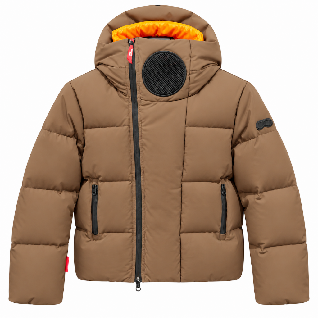 AI-Riders Junior Jacket Trapuntata Brown
