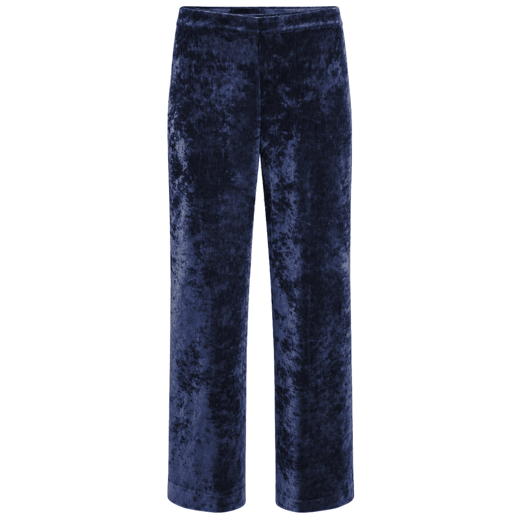mirella matteini Woman Trousers Ciniglia Blue