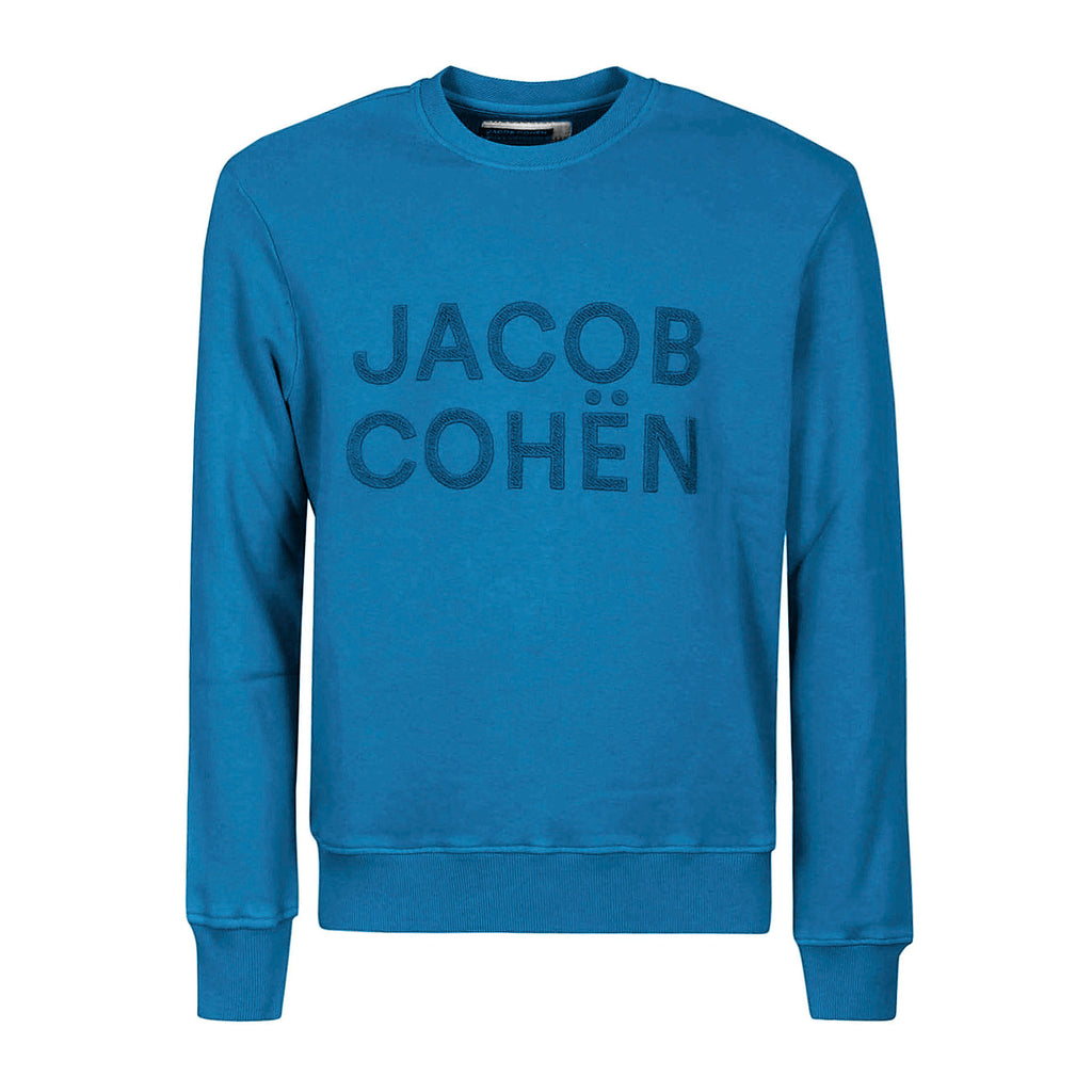 Jacob Cohen Velvet Men'S Sweatshirt, Casual Cut And Sporty Look