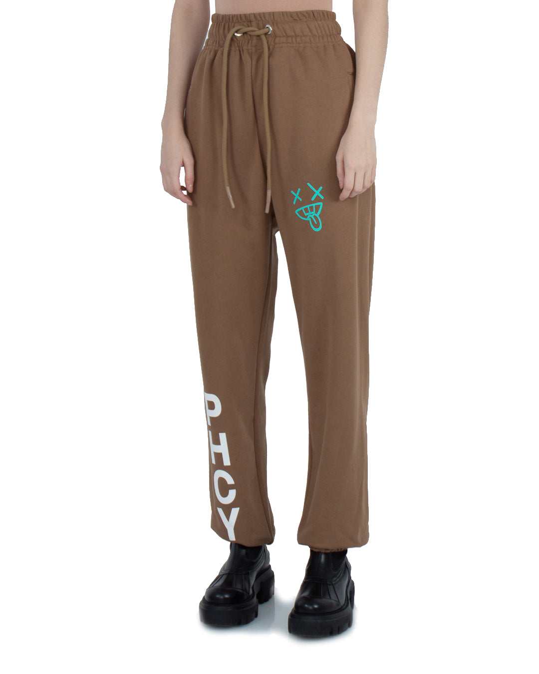 Pharmacy Industry Woman Brown Trousers