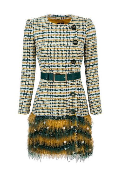 Elisabetta Franchi Woman Green Dress