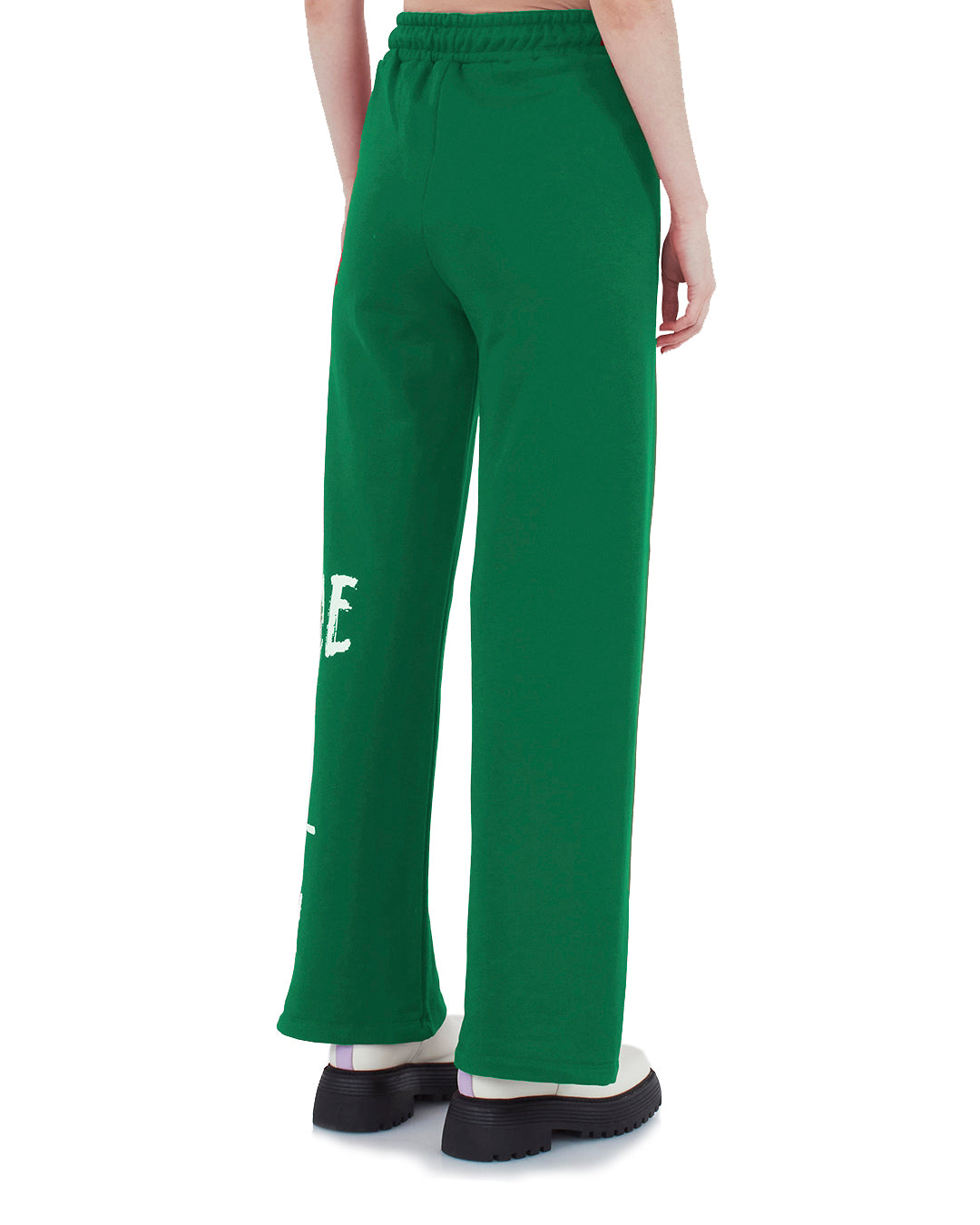 Comme Des Fuckdown Woman Green Trousers