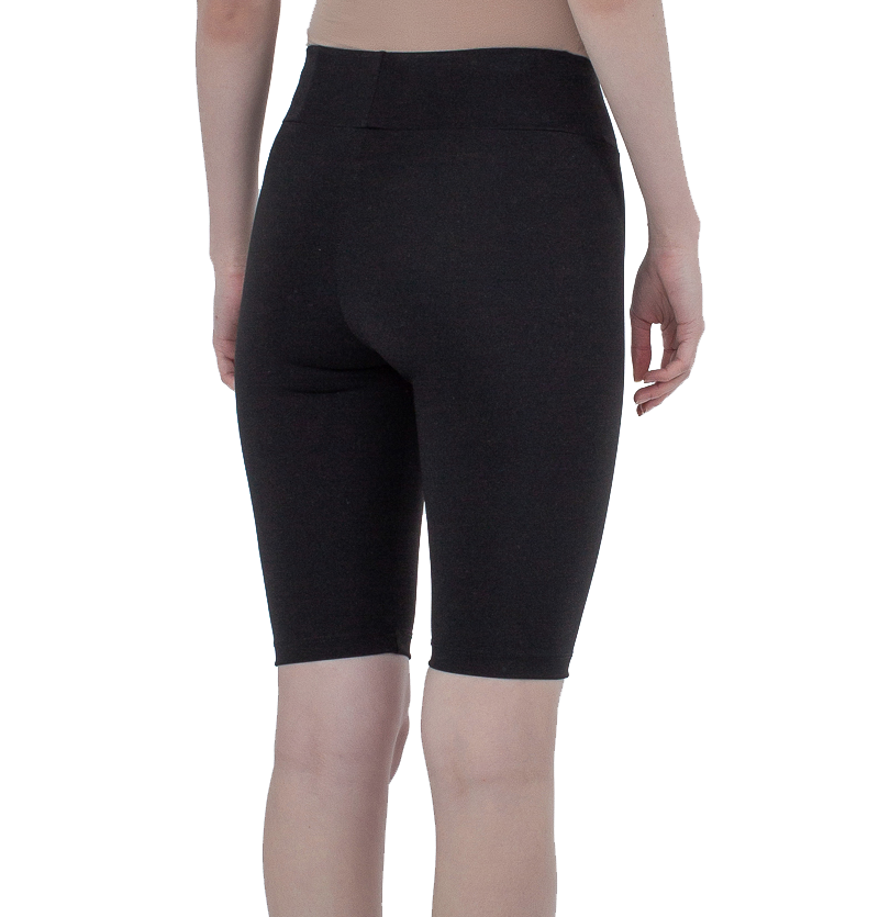 leggings in cotone nero