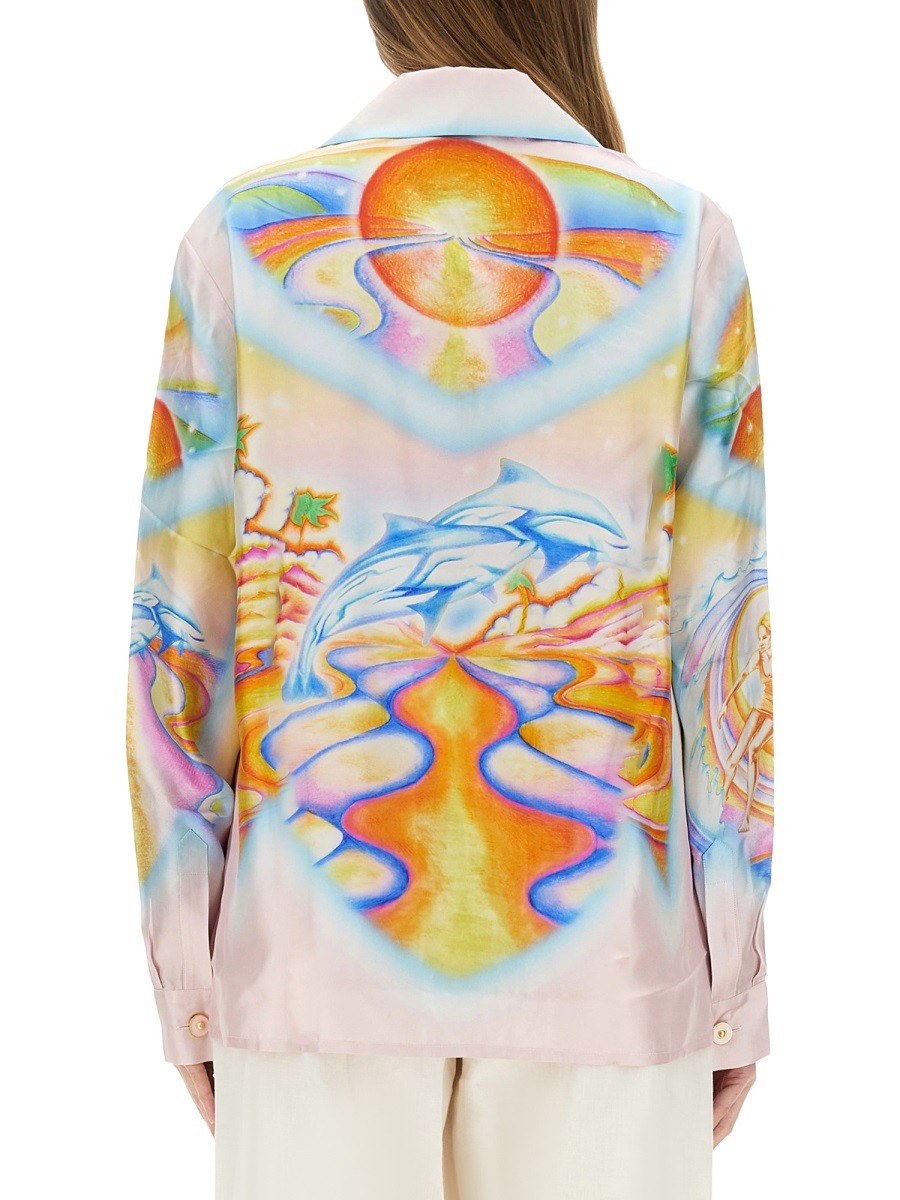 CASABLANCA "PSYCHEDELIC NIRVANA" SHIRT