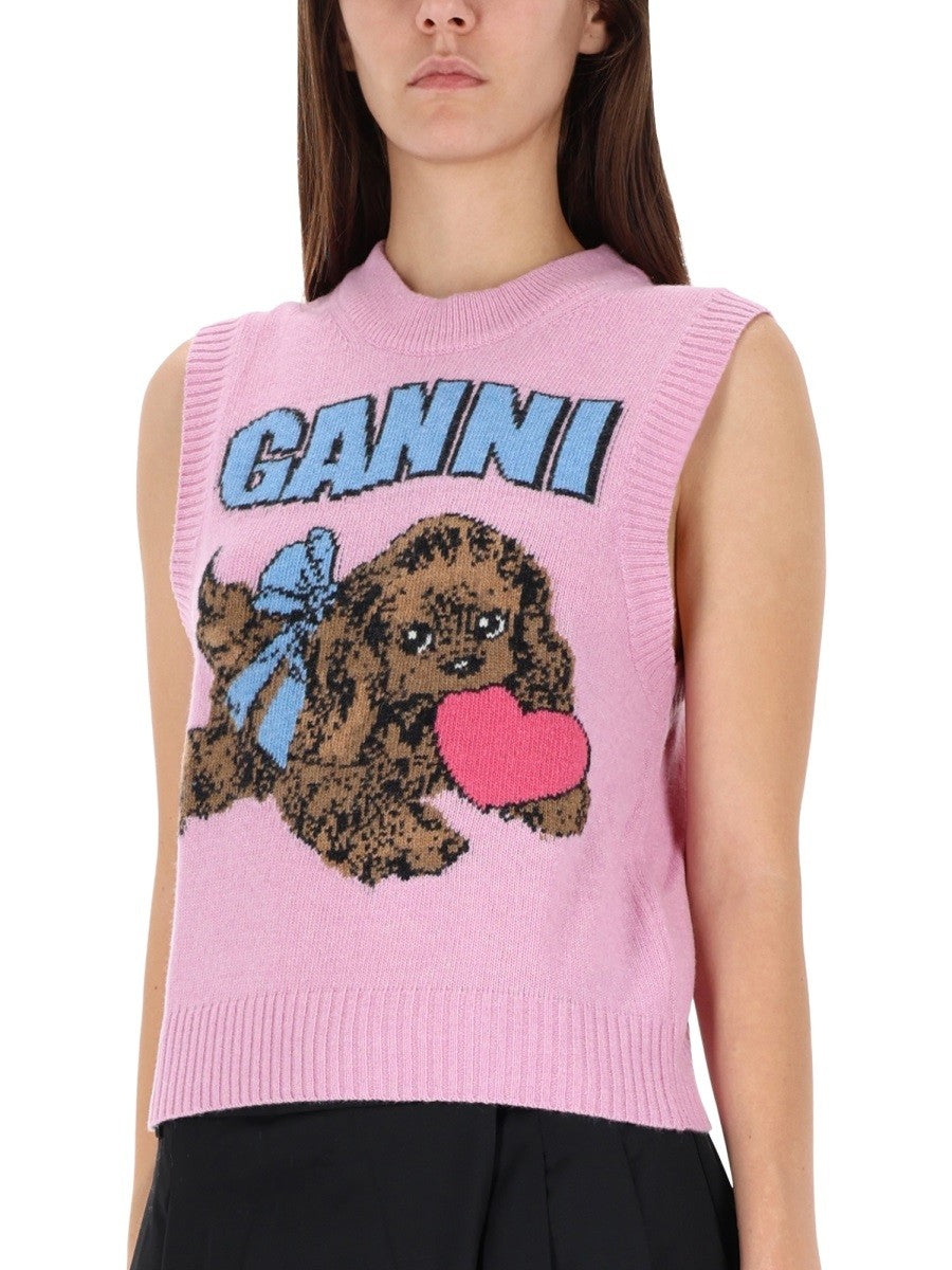 GANNI "PUPPY" VEST