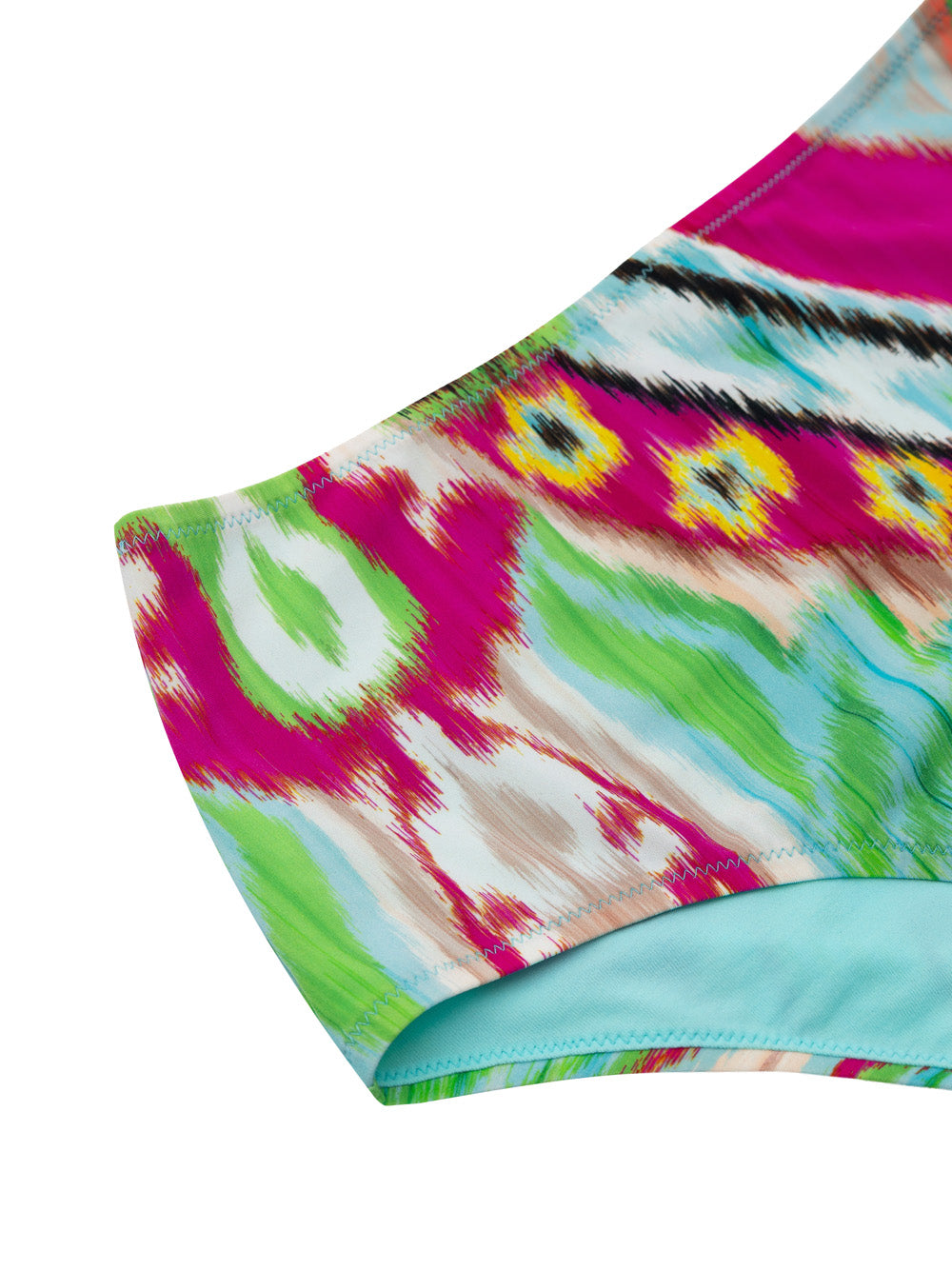 Etro Multicolor Paisley High-Waist Bikini Set – Siebentaschen