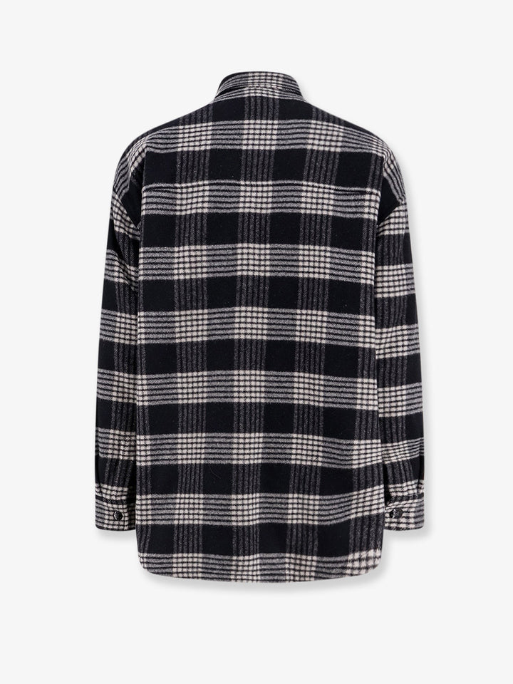 Celine Quilted Overshirt wool shirt