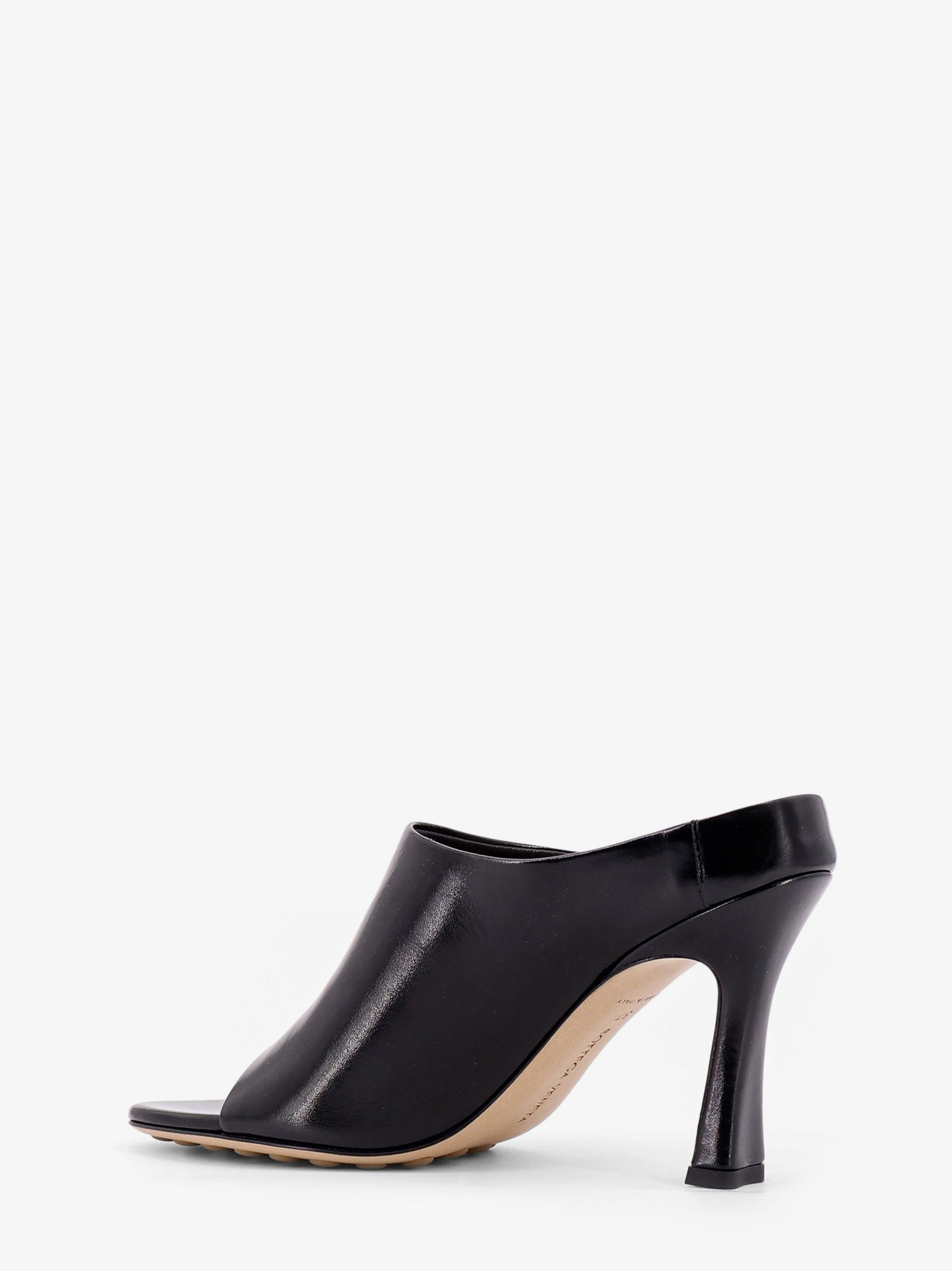 Bottega Veneta Rana leather mule with heel