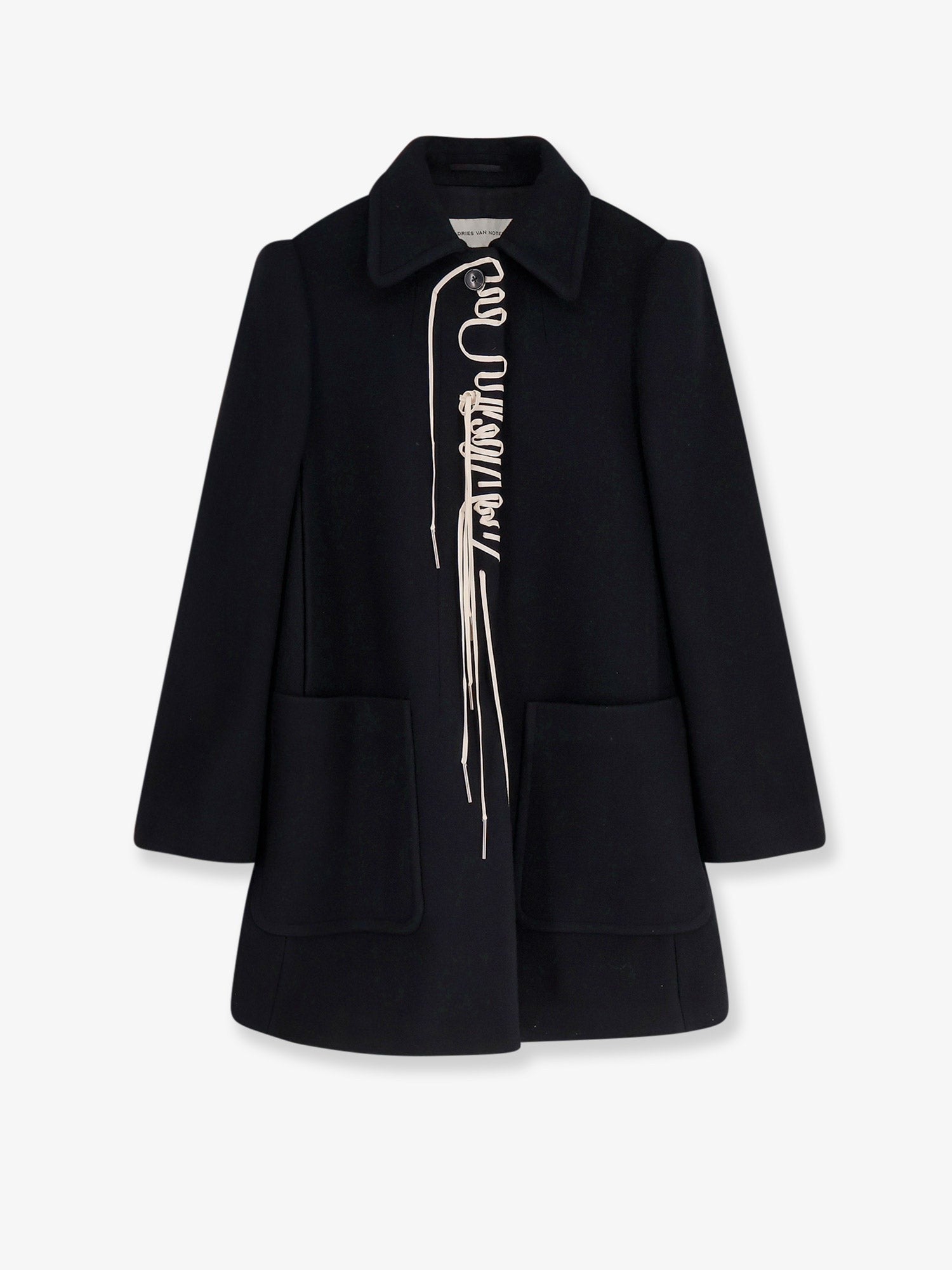 Dries Van Noten Rebela wool blend coat