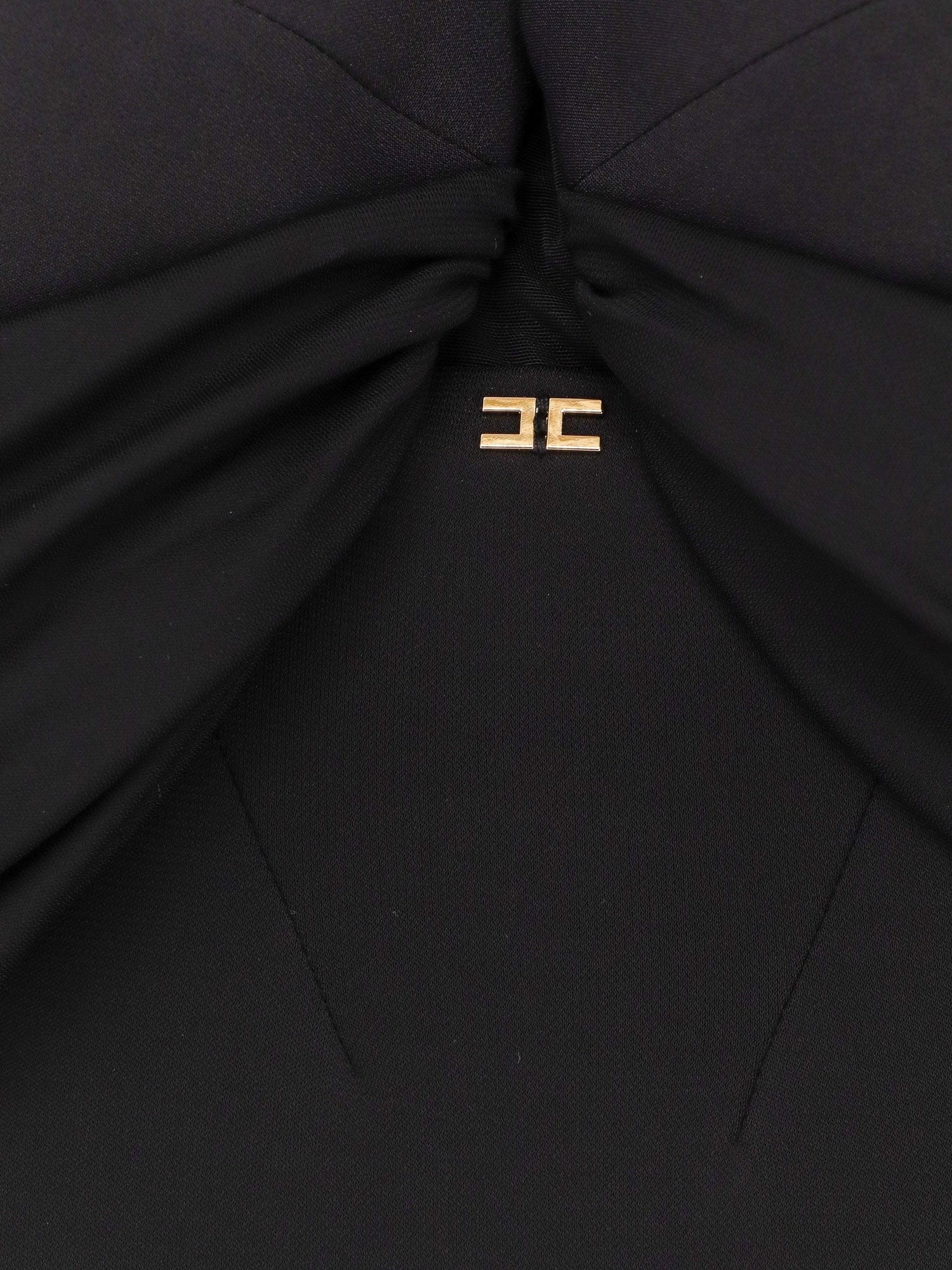 Elisabetta Franchi Red carpet stretch viscose long dress