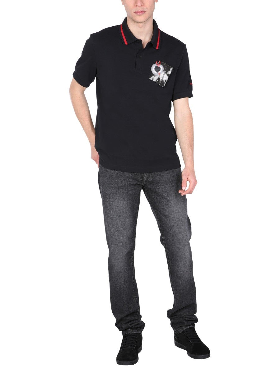 FRED PERRY X RAF SIMONS REGULAR FIT POLO