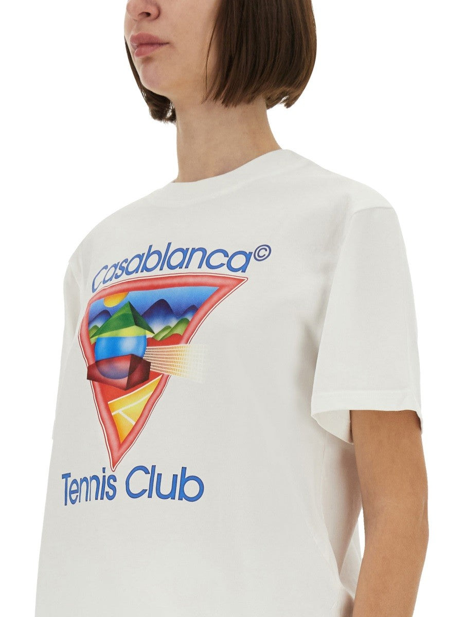 CASABLANCA REGULAR FIT T-SHIRT