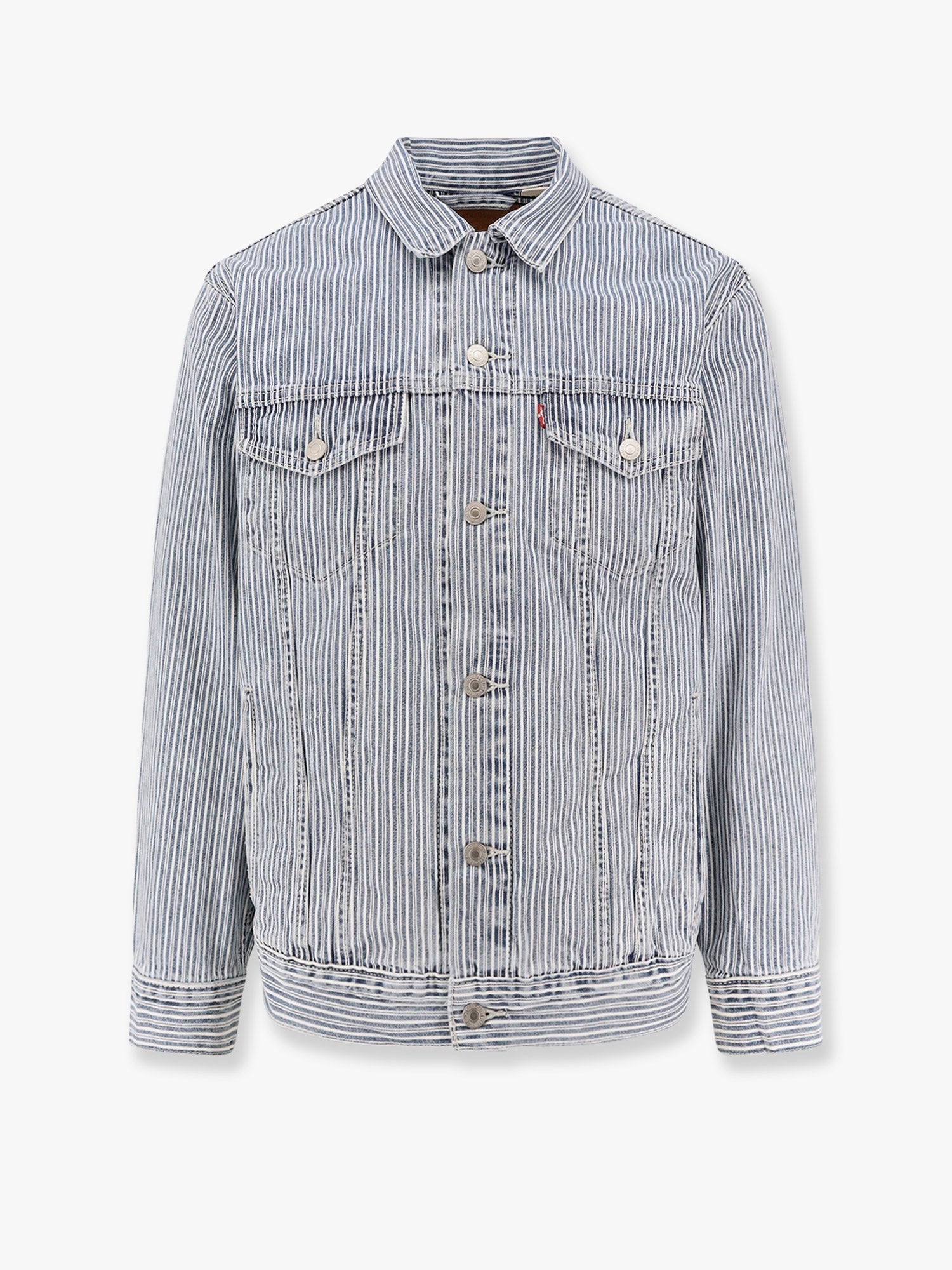 Levi's Relaxed striped cotton jacket