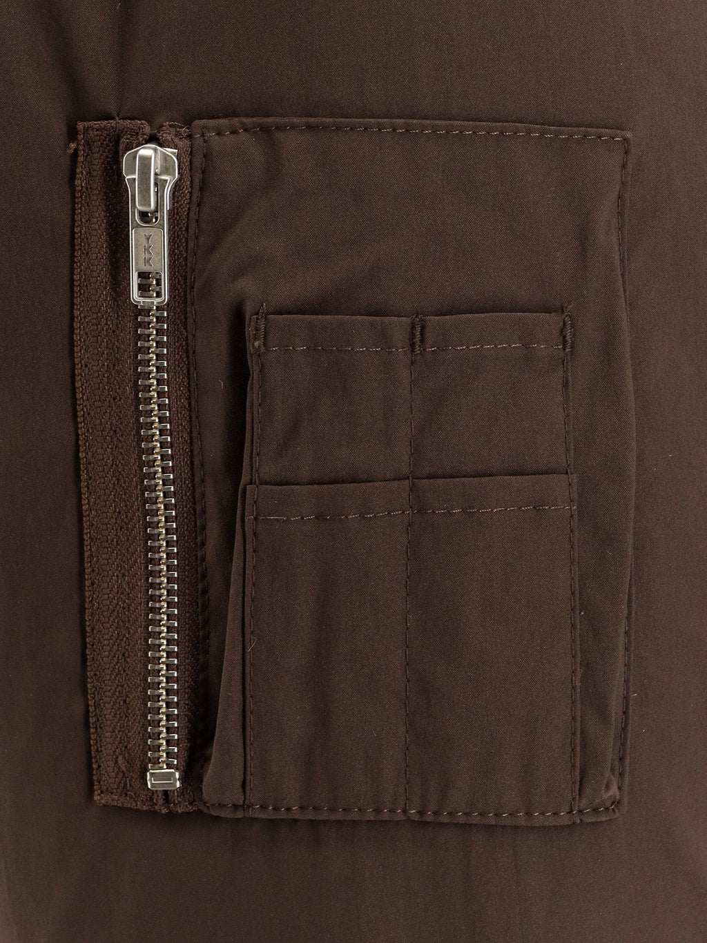 MM6 MAISON MARGIELA Reversible nylon and faux shearling bomber jacket