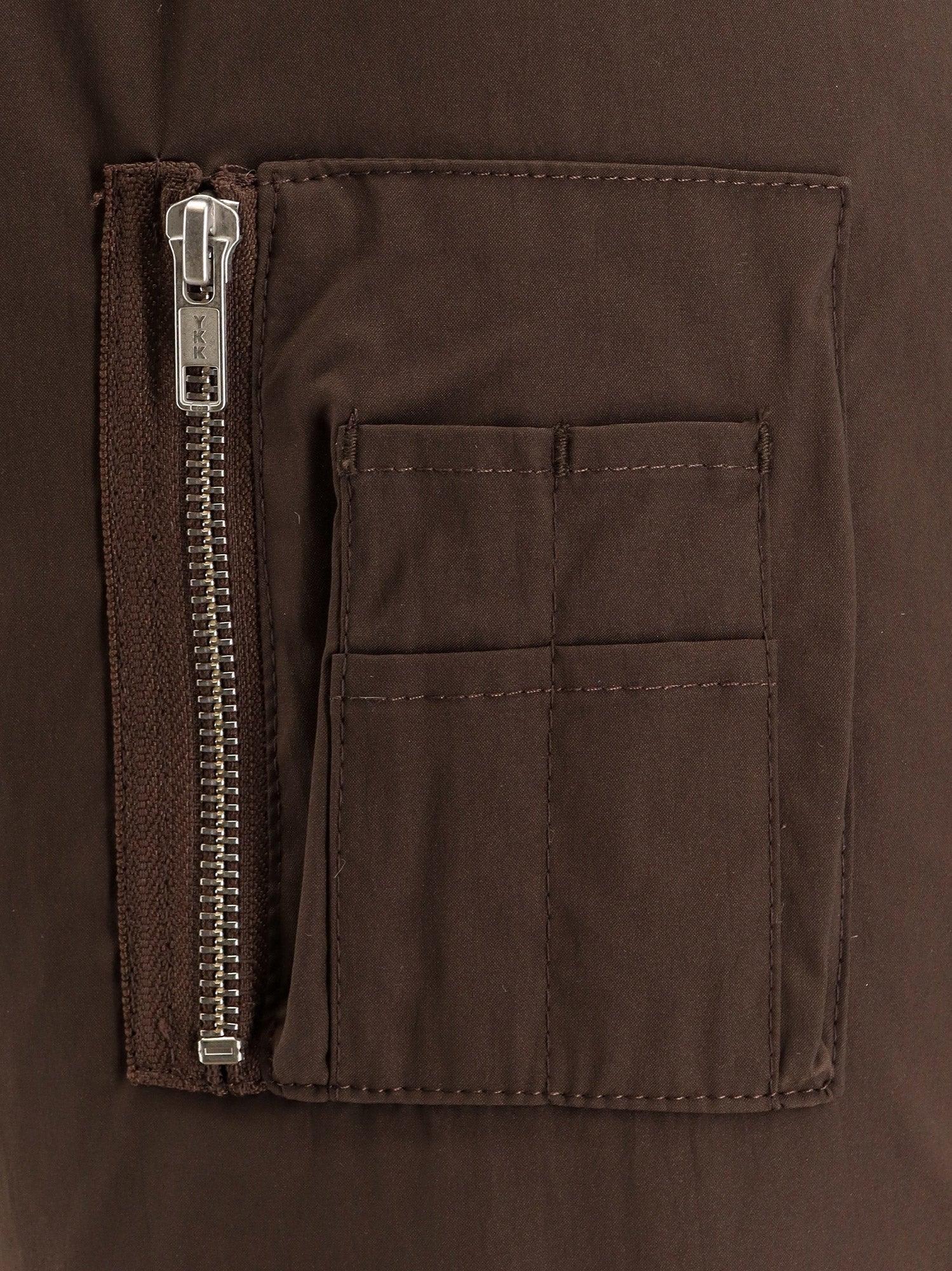 MM6 MAISON MARGIELA Reversible nylon and faux shearling bomber jacket