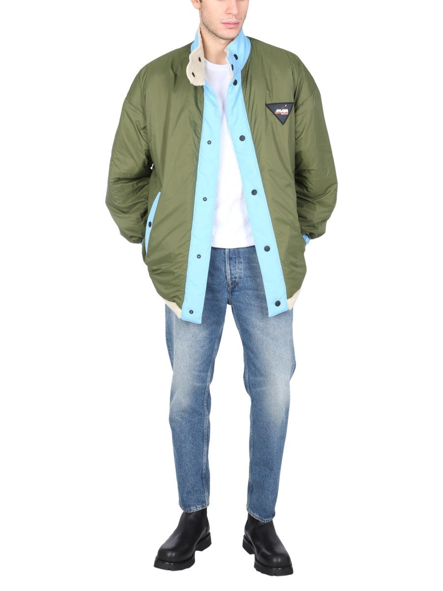 msgm REVERSIBLE SHERPA JACKET