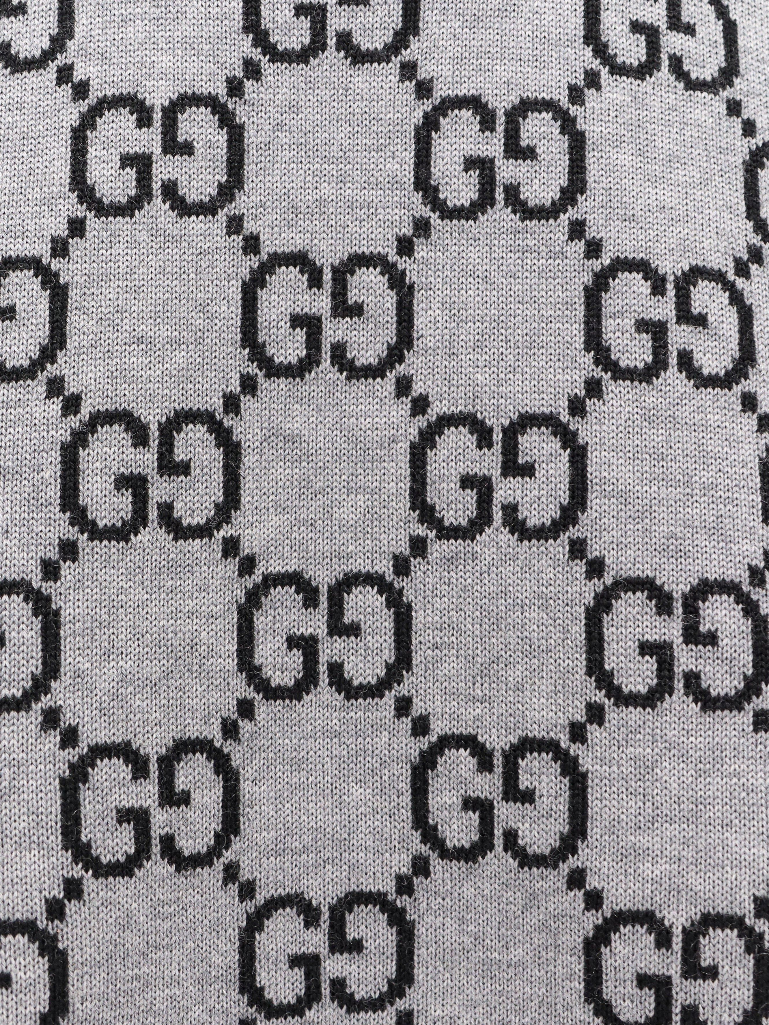 Gucci Reversible wool sweater with GG motif